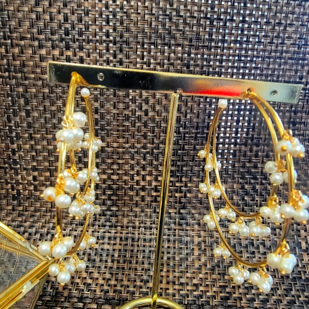 Hoop earrings